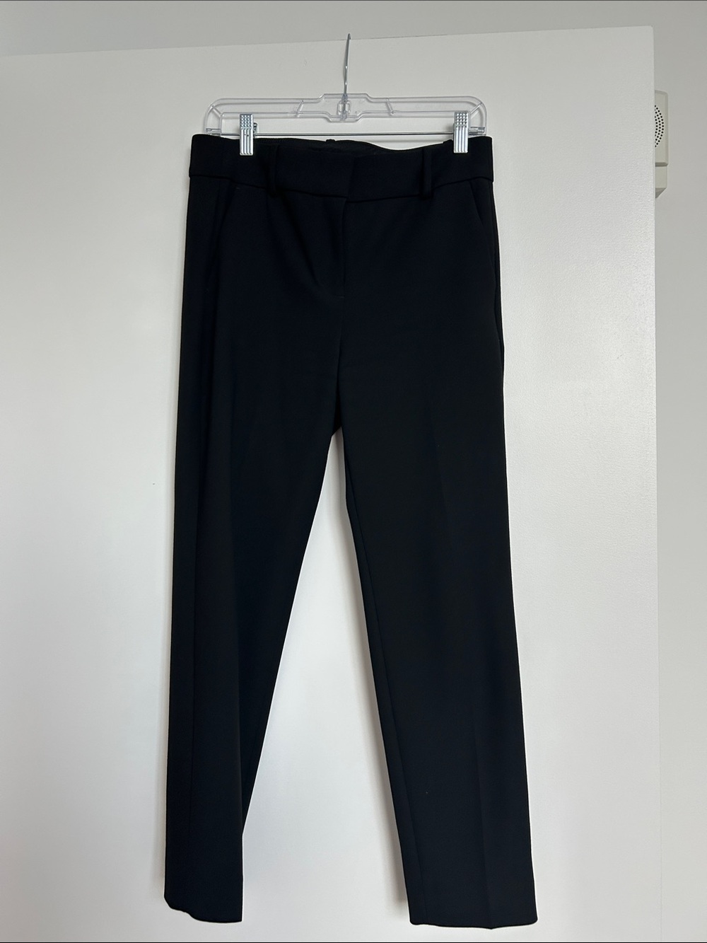 Bundle of 6 pairs of J. Crew Cameron Black Cropped Tailored Ankle Pants